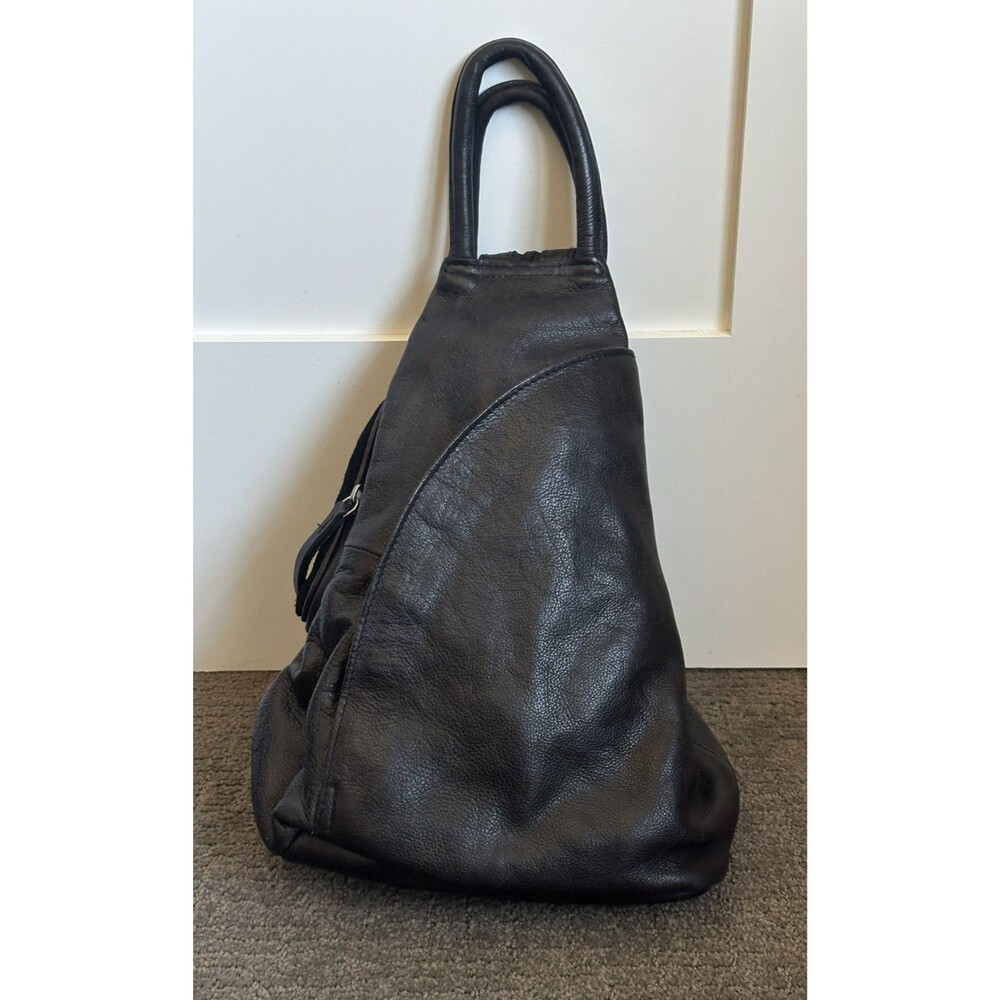 Free People We The Free Soho Convertible Sling Bag Black Gorpcore Slouchy Boho